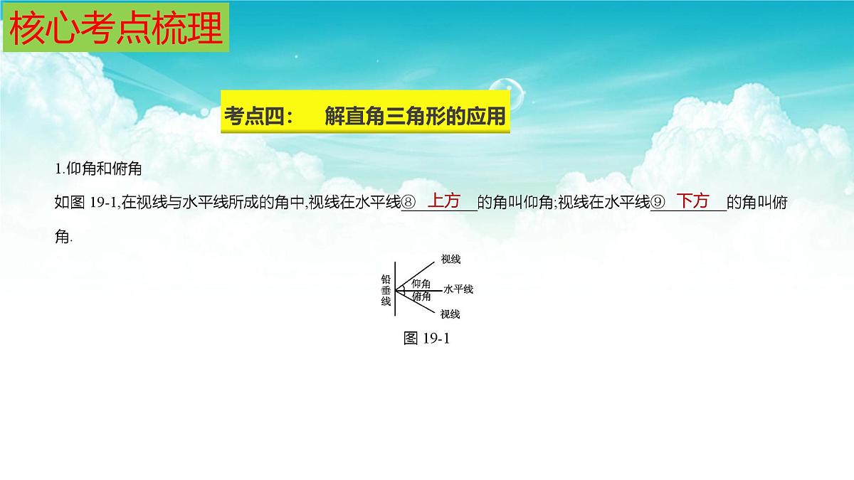 (高效课堂)2026中考数学夺分策略-专题21 锐角三角函数 课件第8页