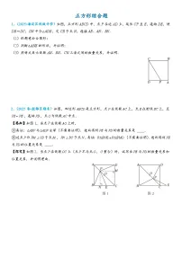 2026年中考数学压轴题专项练习-正方形综合题(学生版+名师详解版)