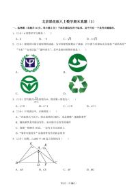 北京课改版八上数学期末真题（3）