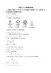 2025-2026学年八年级上期末数学试卷9（学生版+名师详解版）