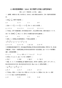 七年级上册（2024）绝对值优秀综合训练题