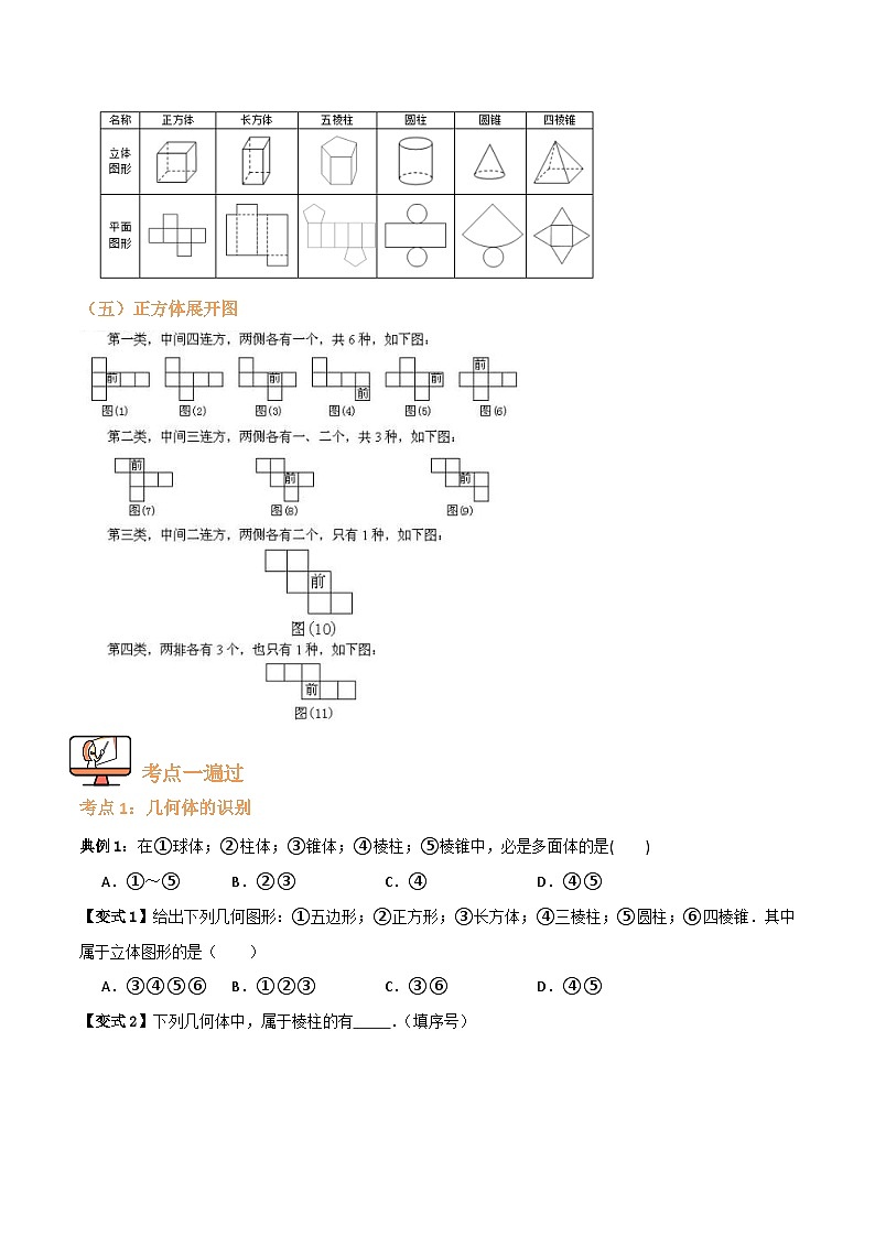 专题01 几何图形【八大考点+知识串讲】(原卷版)第2页