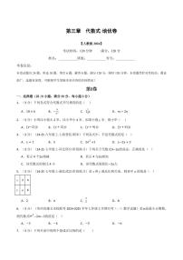 数学七年级上册（2024）代数式单元测试精练