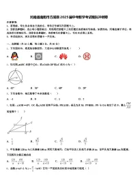 河南省南阳市方城县2025届中考数学考试模拟冲刺卷含解析