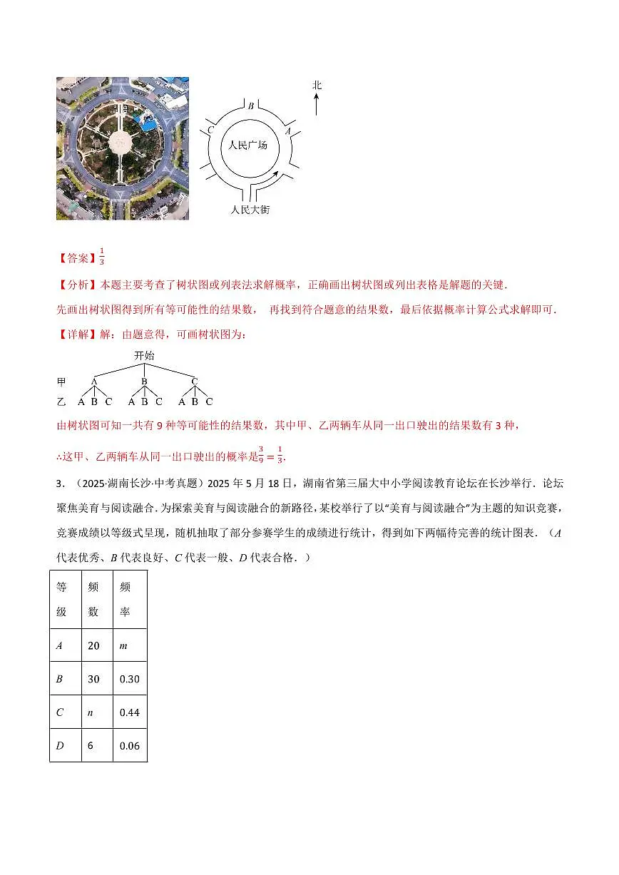 专题01 统计与概率的综合应用真题演练(40题)(专项训练)(解析版)第2页