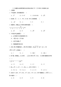 数学八年级上册（2024）11.4 无理数与实数课时训练