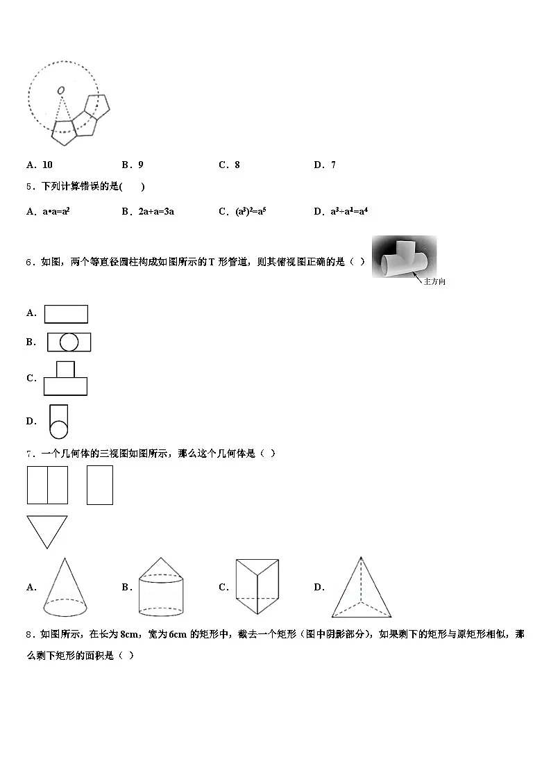广东省深圳市罗湖区2025年中考适应性考试数学试题含解析第2页