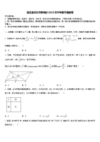湖北省武汉市蔡甸区2025年中考数学猜题卷含解析