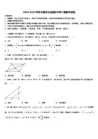 2024-2025学年沈阳市沈北新区中考三模数学试题含解析