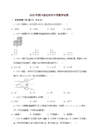 【中考数学】2025年四川省达州市中考适应性模拟试卷(含解析)