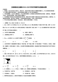 日喀则地区白朗县2024-2025学年中考数学全真模拟试卷含解析