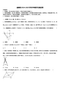 南昌县2024-2025学年中考数学五模试卷含解析