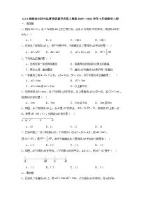 数学七年级上册（2024）直线、射线、线段综合训练题