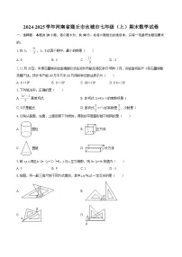 2024-2025学年河南省商丘市永城市七年级（上）期末数学试卷-自定义类型