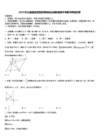 2025年云南省西双版纳傣族自治州勐海县中考数学押题试卷含解析