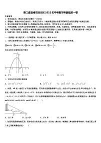 浙江省温州市洞头区2025年中考数学考前最后一卷含解析