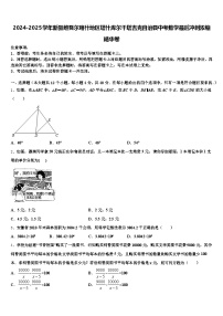 2024-2025学年新疆维吾尔喀什地区塔什库尔干塔吉克自治县中考数学最后冲刺浓缩精华卷含解析