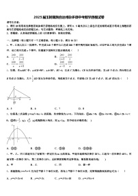 2025届玉树藏族自治州杂多县中考数学四模试卷含解析