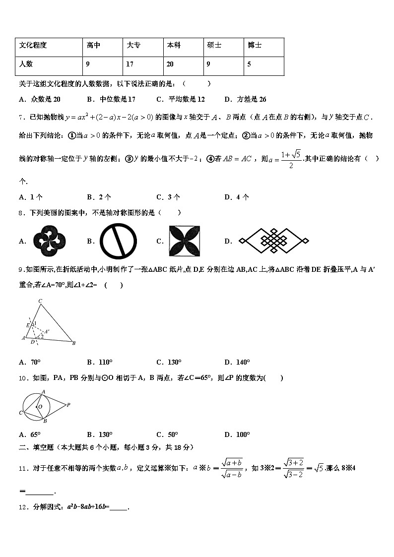 2025届湖北省襄阳市樊城区中考猜题数学试卷含解析第2页
