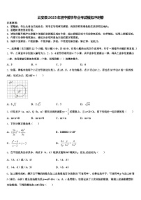 云安县2025年初中数学毕业考试模拟冲刺卷含解析