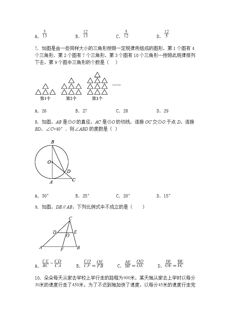 黑龙江省哈尔滨市虹桥中学2024-2025学年九年级下学期中考二模数学试卷 -(含答案解析)第2页