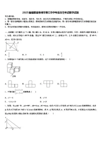 2025届福建省泉州市晋江市中考适应性考试数学试题含解析