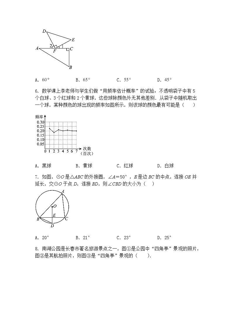 广东省佛山市南海区桂城街道平洲第二初级中学2024-2025学年九年级下学期6月月考数学试题(含答案解析)第2页
