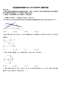 河北省承德市承德县2024-2025学年中考二模数学试题含解析