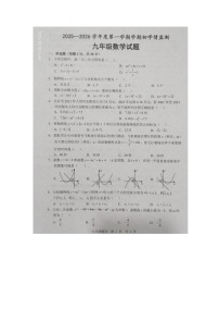 山东省济宁市金乡县2025-2026学年上学期10月月考九年级数学试卷