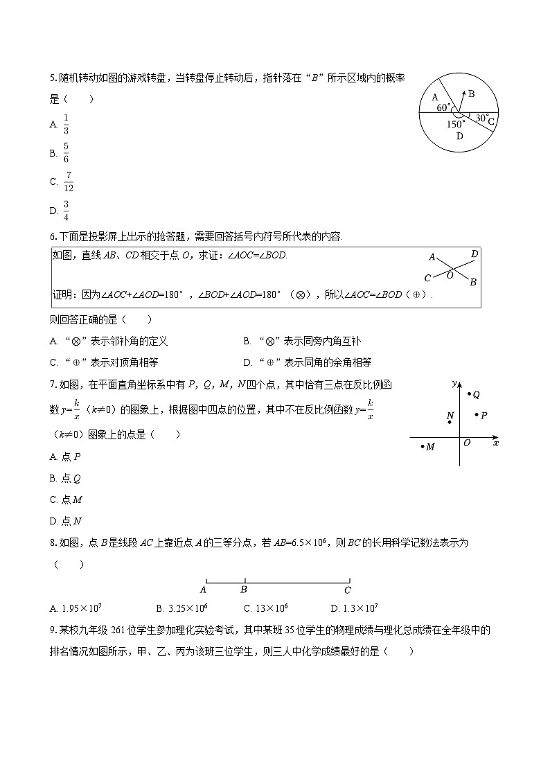 2025年河北省沧州市东光县中考数学二模试卷-自定义类型第2页