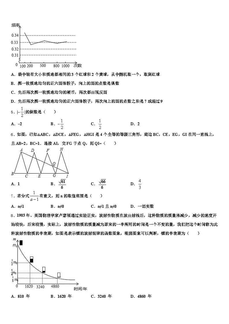 辽宁省沈阳市和平区2025年中考二模数学试题含解析第2页