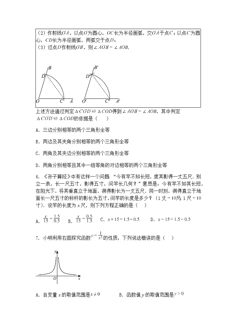 广东省深圳市福田区红岭教育集团华富中学2024-2025学年九年级下学期3月考数学试卷(含答案解析)第2页