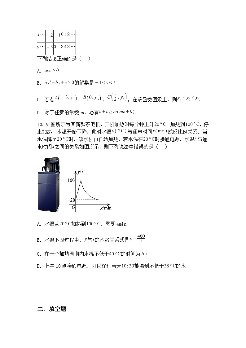 2025年山东省临沂市商城实验学校九年级下数学一轮复习学情调研(3月月考)(含答案解析)第3页