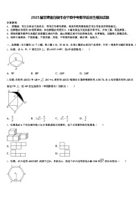 2025届甘肃省白银市会宁县中考数学适应性模拟试题含解析
