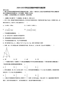 2024-2025学年达拉特旗中考数学五模试卷含解析