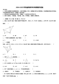 2024-2025学年福贡县中考冲刺卷数学试题含解析