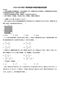 2024-2025学年广州市荔湾区中考数学模拟预测试卷含解析