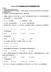 2024-2025学年湖南省永州市中考试题猜想数学试卷含解析