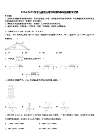 2024-2025学年山西省运城市芮城县中考猜题数学试卷含解析