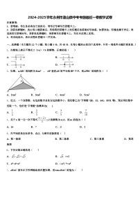 2024-2025学年永州市蓝山县中考考前最后一卷数学试卷含解析