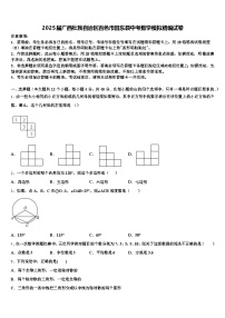 2025届广西壮族自治区百色市田东县中考数学模拟精编试卷含解析