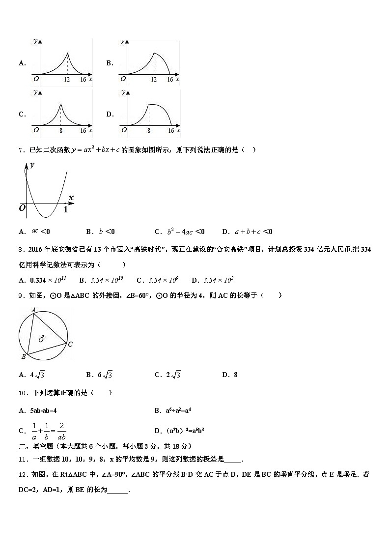 2025届湖北省襄樊市宜城市中考冲刺卷数学试题含解析第2页