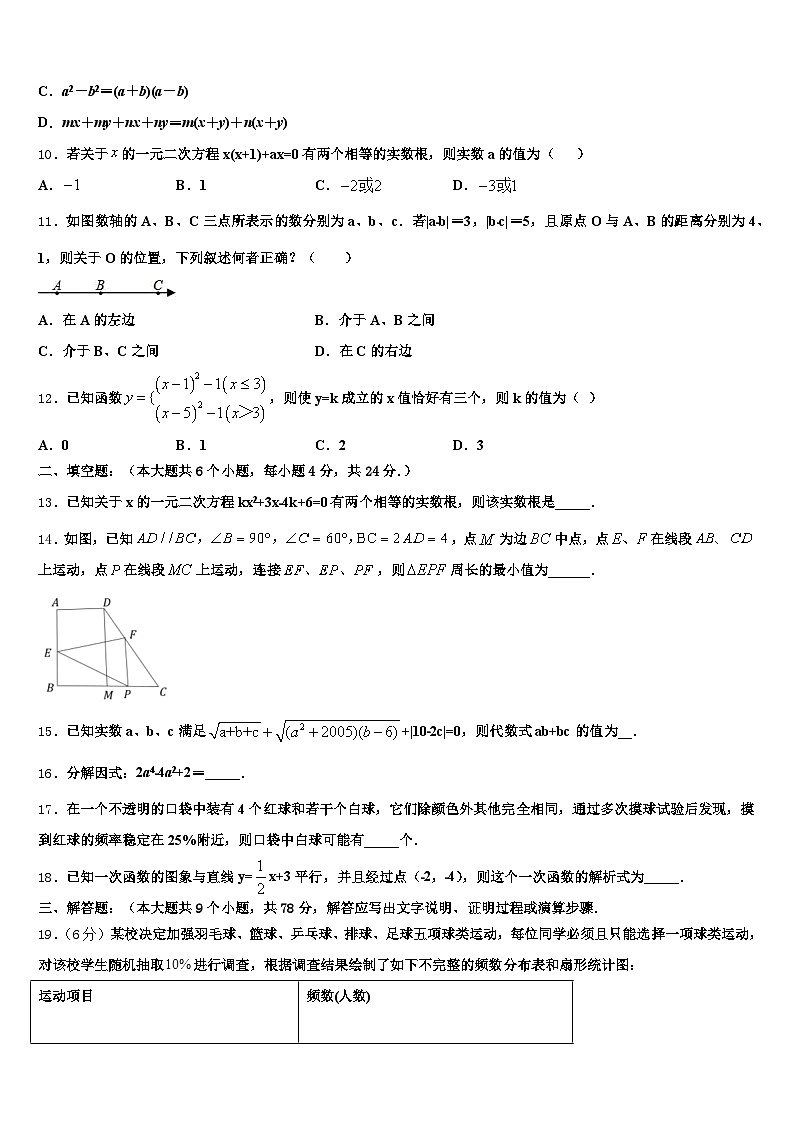 2025年河北省邢台市广宗县中考数学对点突破模拟试卷含解析第3页