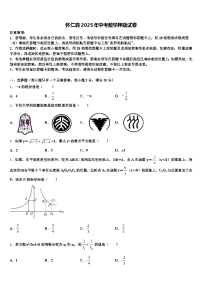 怀仁县2025年中考数学押题试卷含解析