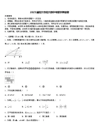2025届绍兴市绍兴县中考数学押题卷含解析