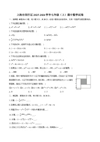 上海市闵行区2025-2026学年七年级（上）期中数学试卷