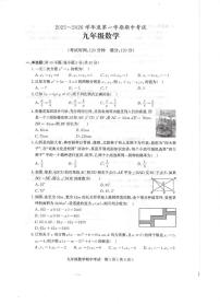 广东省茂名市2025-2026学年上学期九年级数学期中试卷