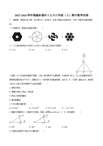 2025-2026学年福建省福州十九中八年级（上）期中数学试卷-自定义类型