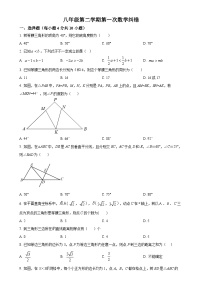 安徽省宿州市萧县城北初级中学八年级下学期月考数学试题（原卷版）-A4