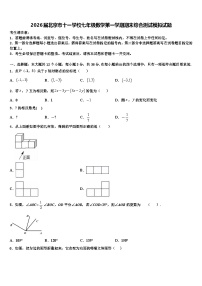 2026届北京市十一学校七年级数学第一学期期末综合测试模拟试题含解析
